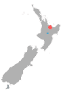 location of Whakatane