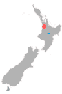 location of Taupo